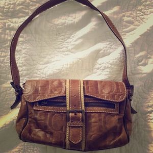 Carolina Herrera leather mini shoulder bag